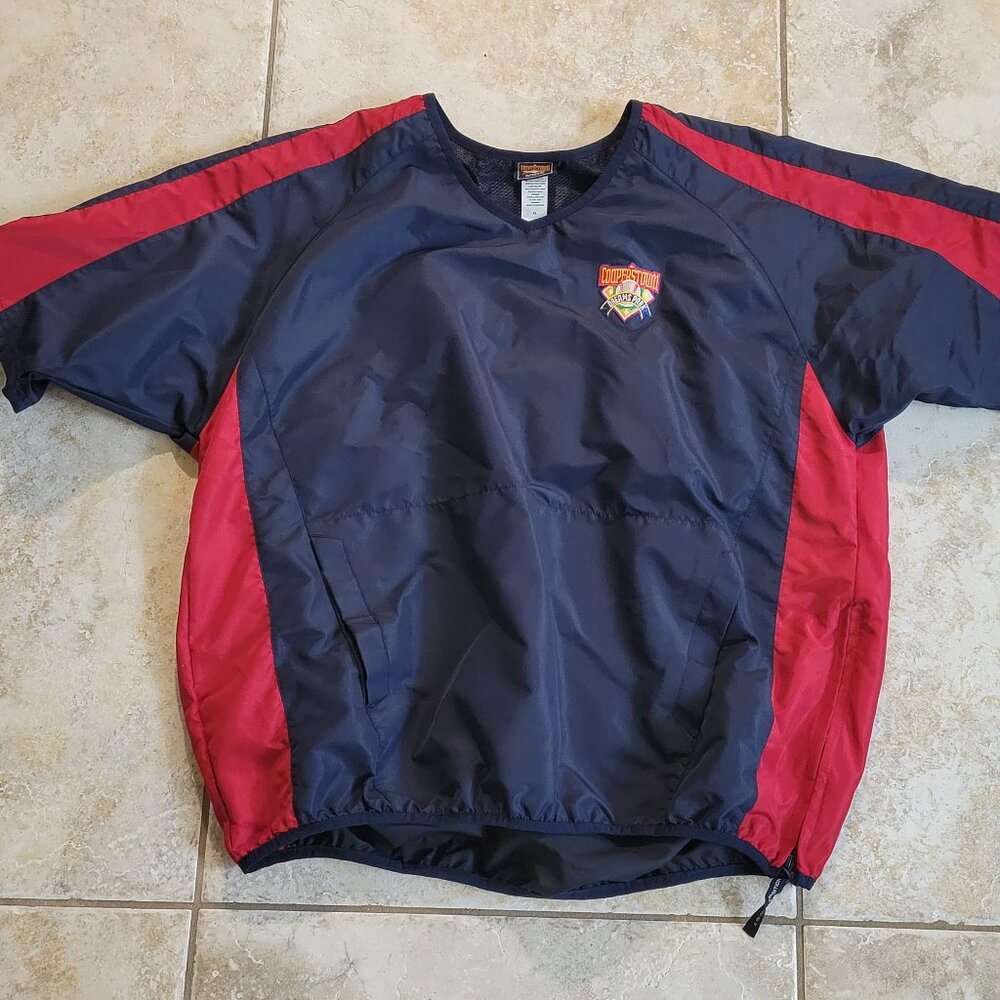 Cooperstown Dreams Park Pullover Baseball Lightweight Cage Jacket Men’s Size XL